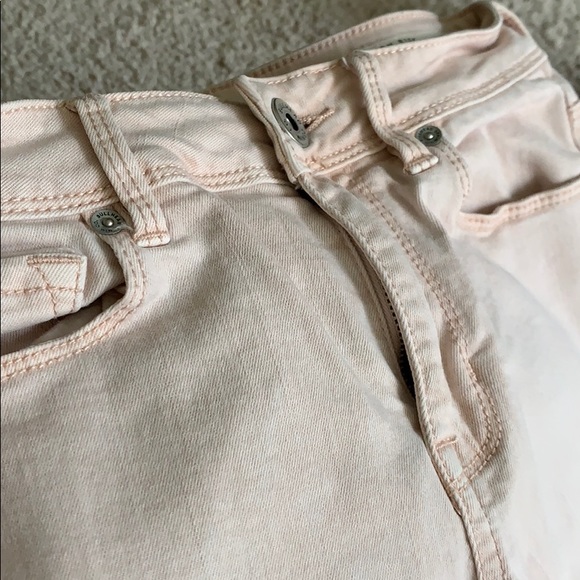 Bullhead rose colored denim skinny jeans - Picture 4 of 4